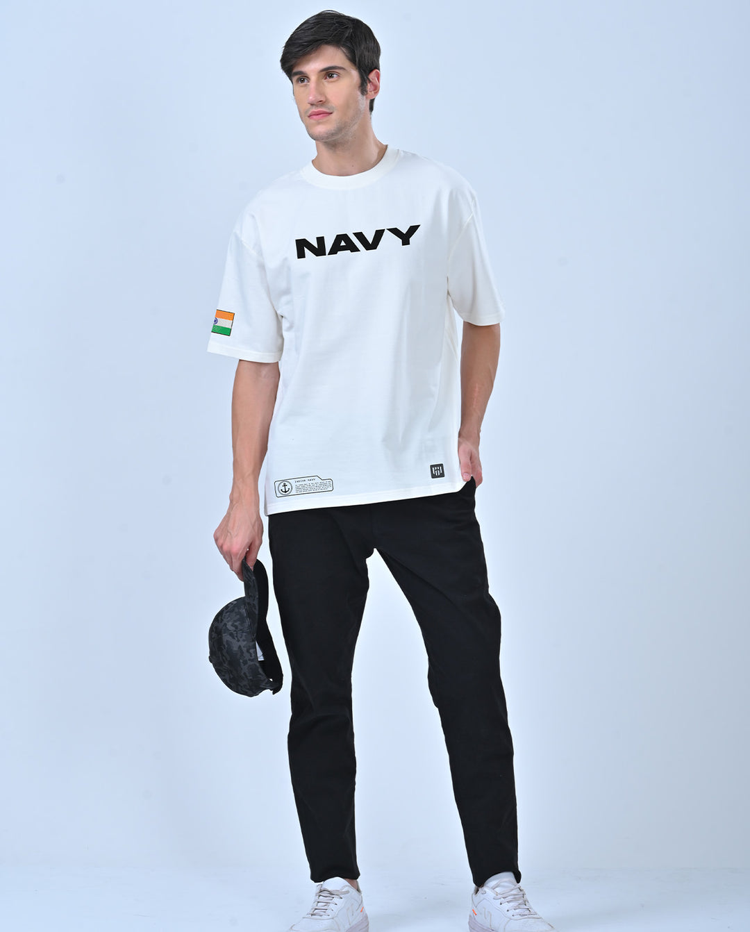 Navy Pride Oversized T-Shirt