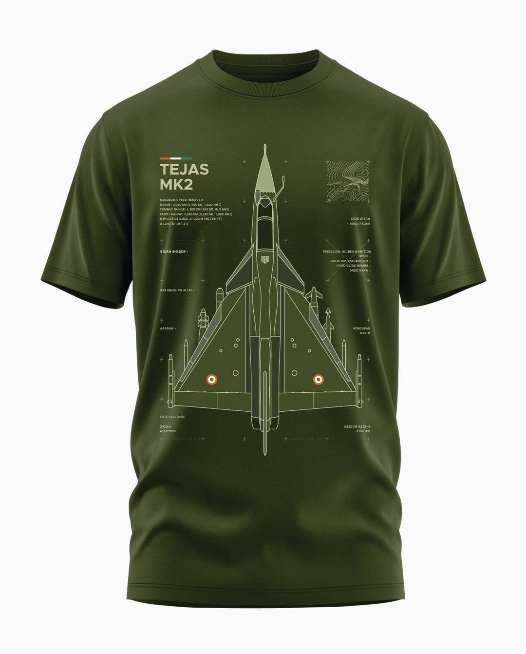 Aero Tejas MK2 Force T-Shirt