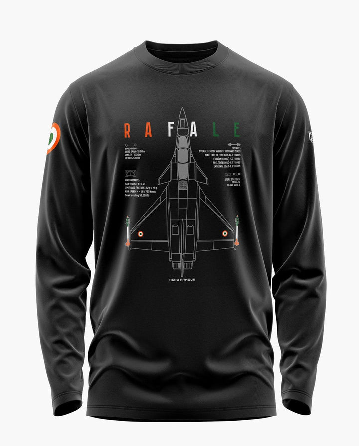 RAFALE- INDIA EDITION Full Sleeve T-Shirt - Aero Armour