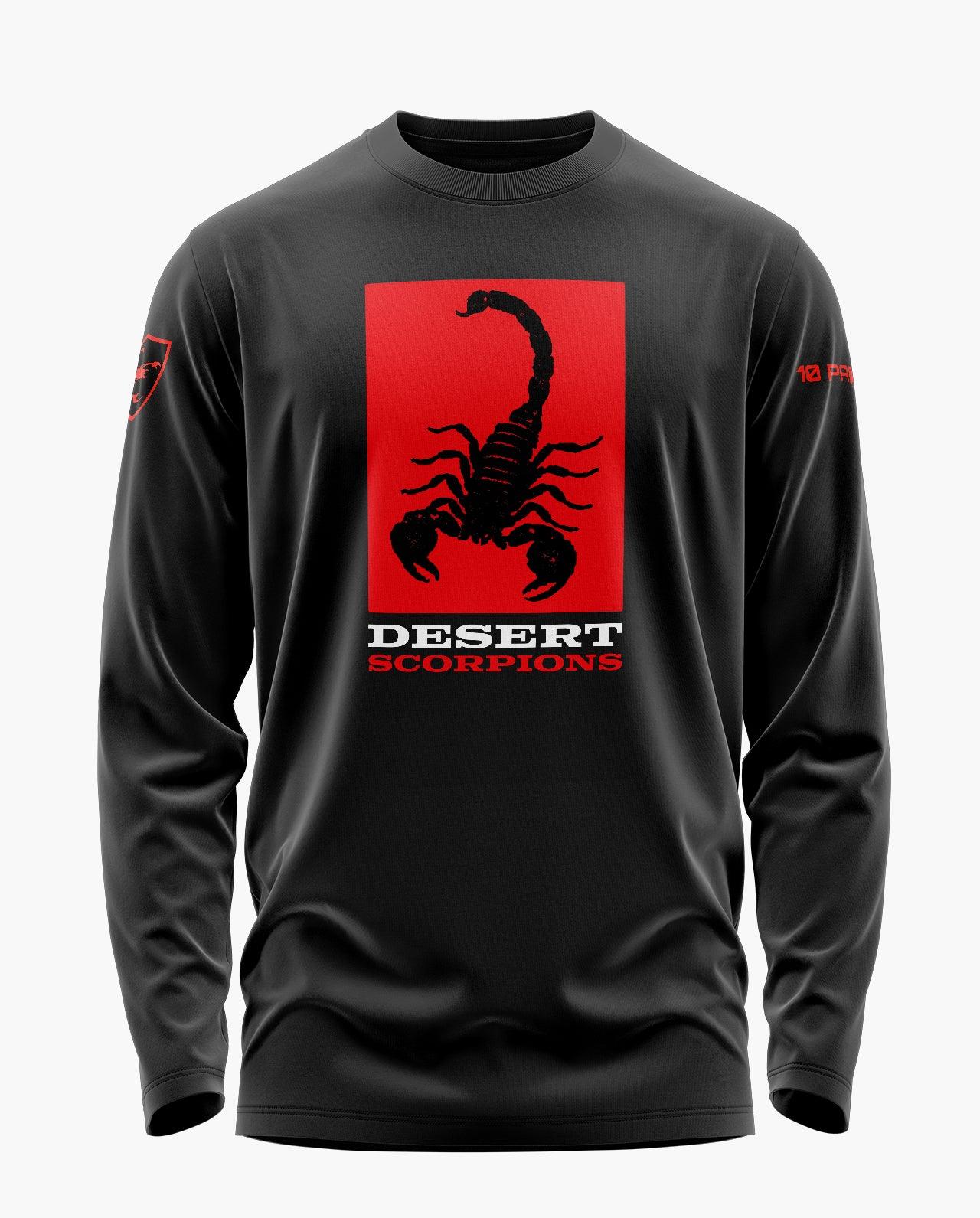 DESERT SCORPIONS-10 PARA SF Full Sleeve T-Shirt - Aero Armour