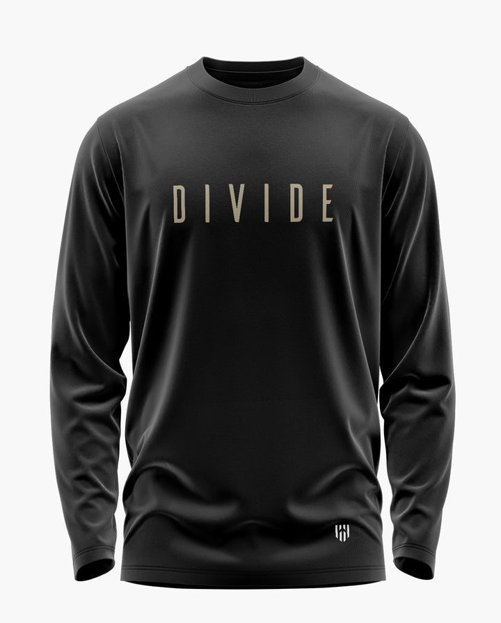 DIVIDE Full Sleeve T-Shirt