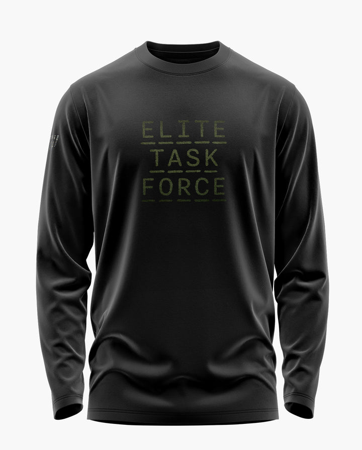 ELITE TASK FORCE Full Sleeve T-Shirt