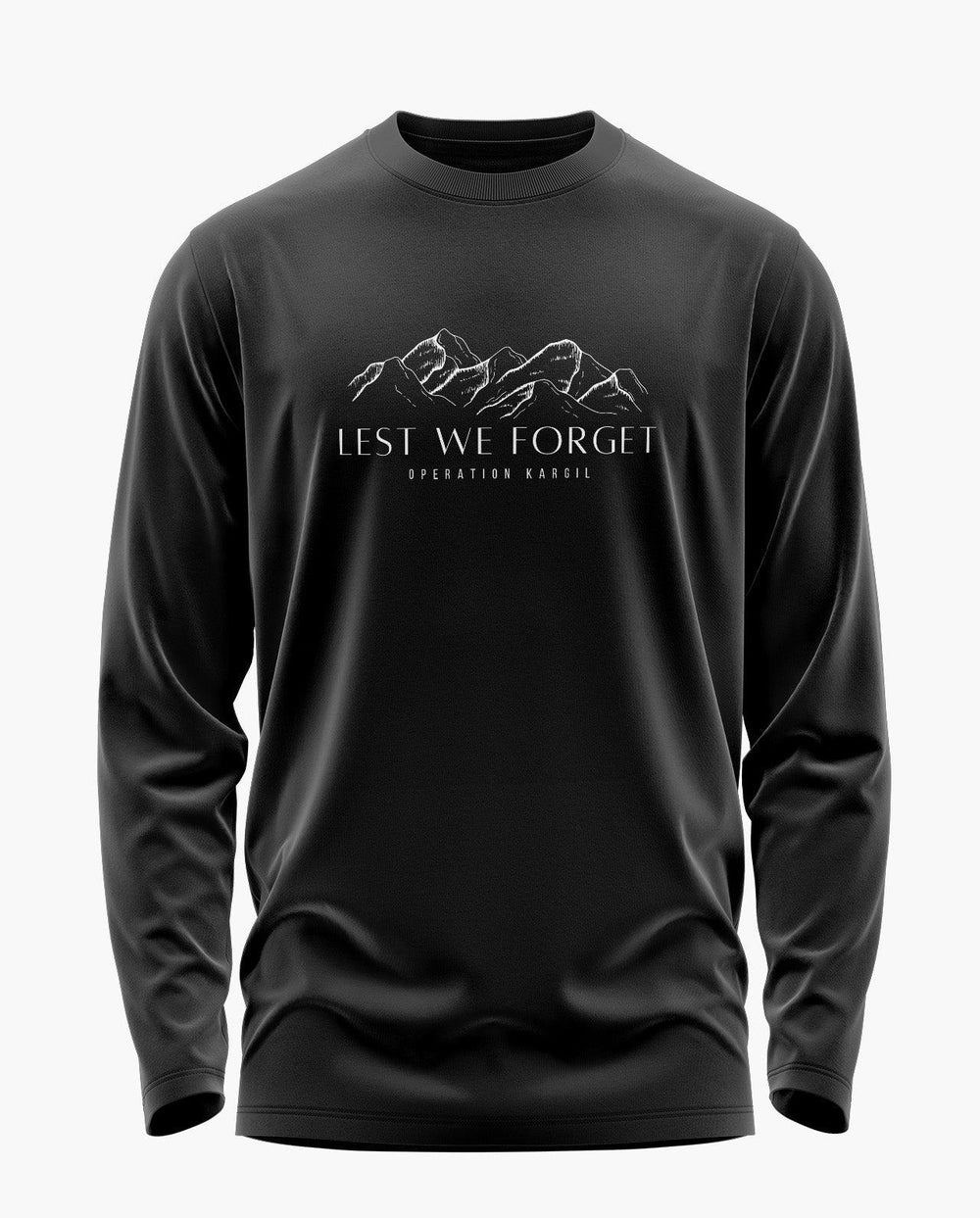 Lest we forget Full Sleeve T-Shirt - Aero Armour