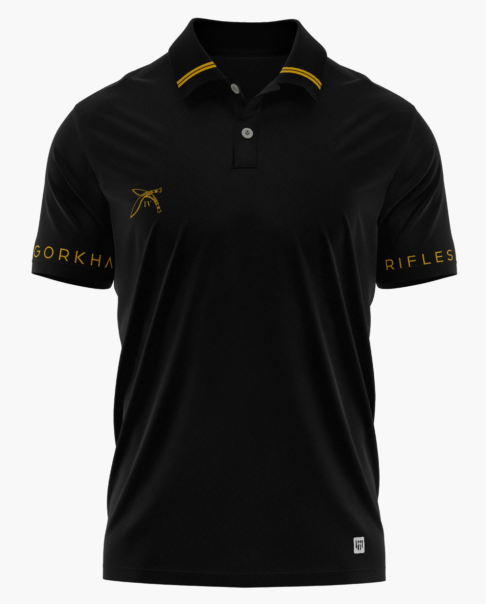 GORKHA COLLAR STRIPE Polo T-shirt - Aero Armour