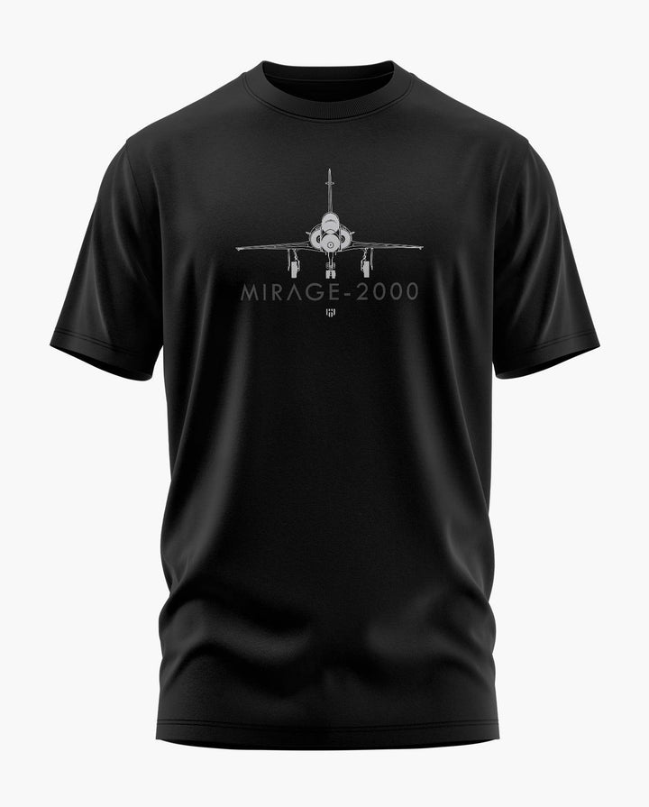 MIRAGE-2000 FRONT VIEW T-Shirt - Aero Armour