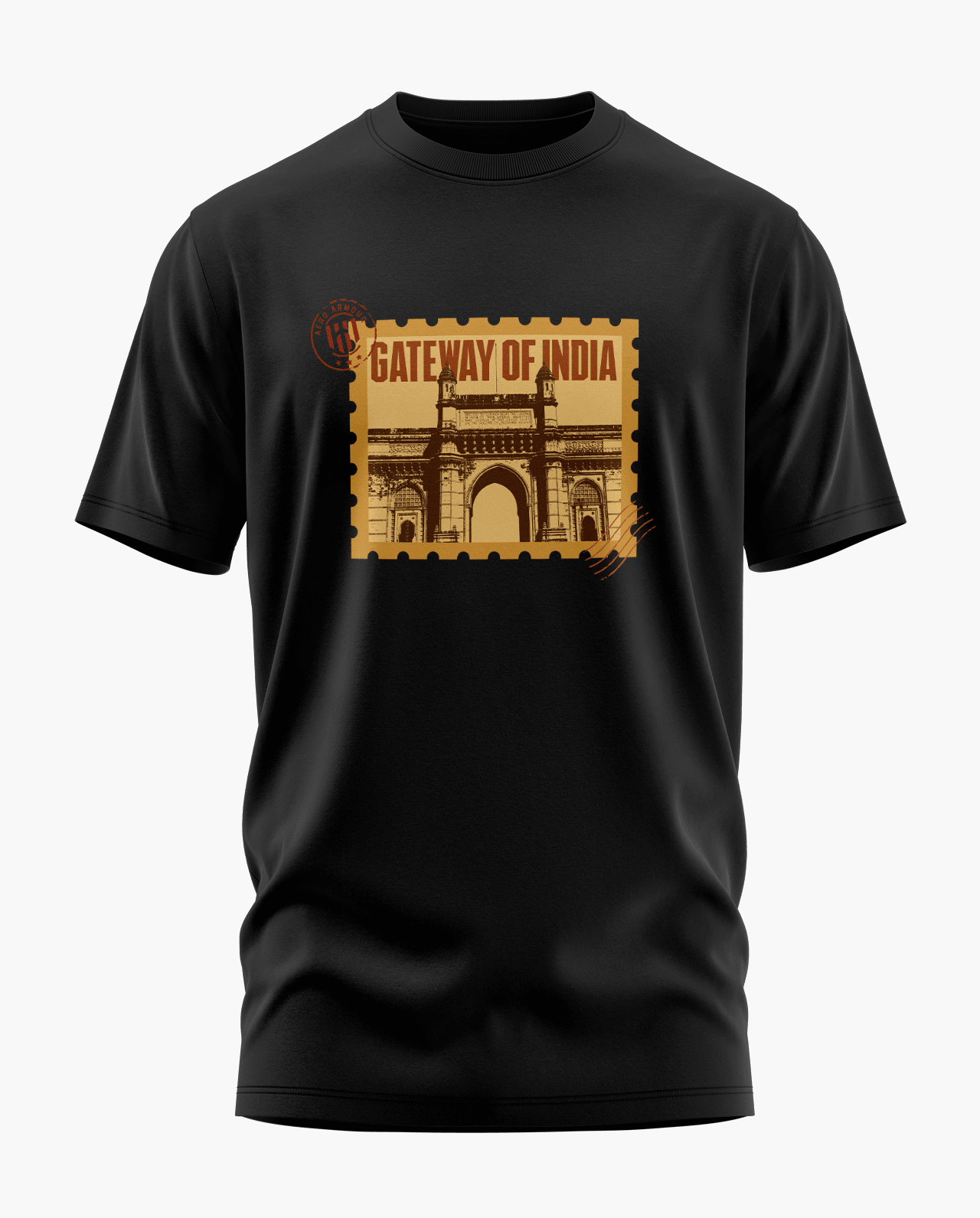 Gateway of India Art T-Shirt - Aero Armour