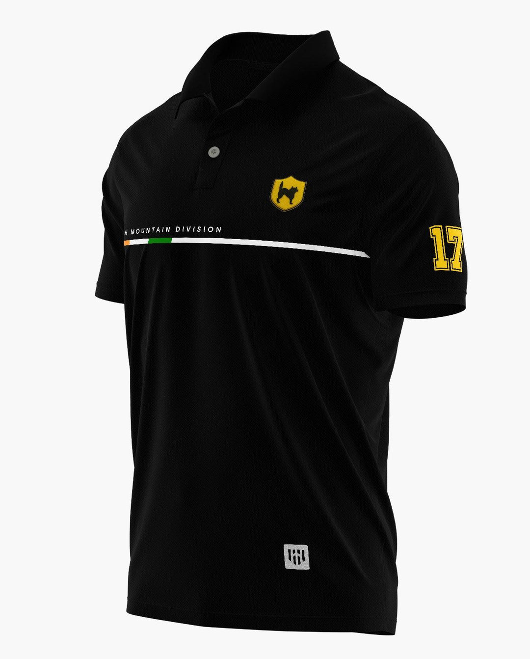 Black Cat Division Polo T-Shirt - Aero Armour