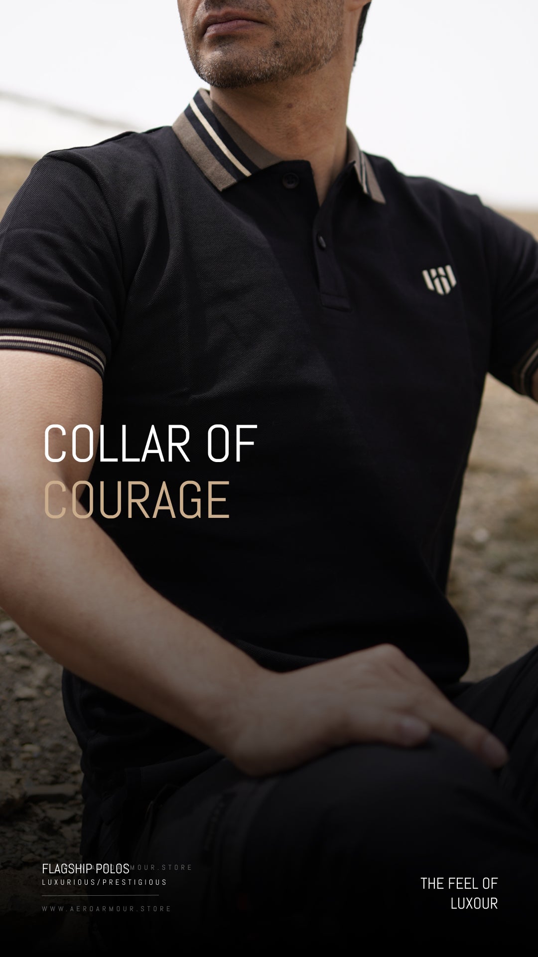 Collar Of Courage Polo T-Shirt