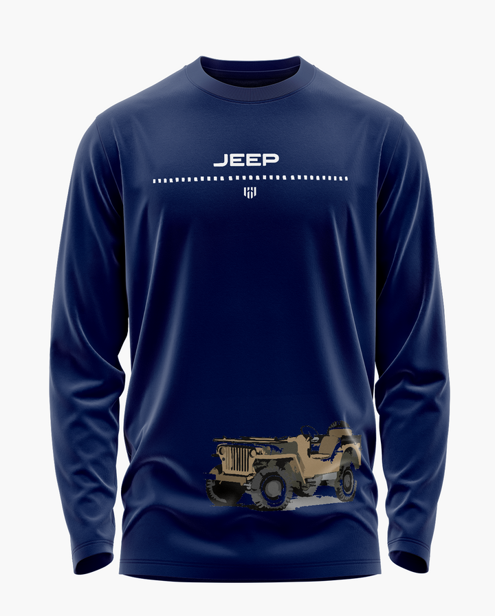 Willy's Jeep Full Sleeve T-Shirt
