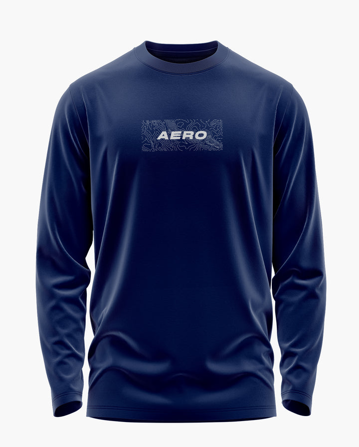AERO TOPOGRAPHIC Full Sleeve T-Shirt