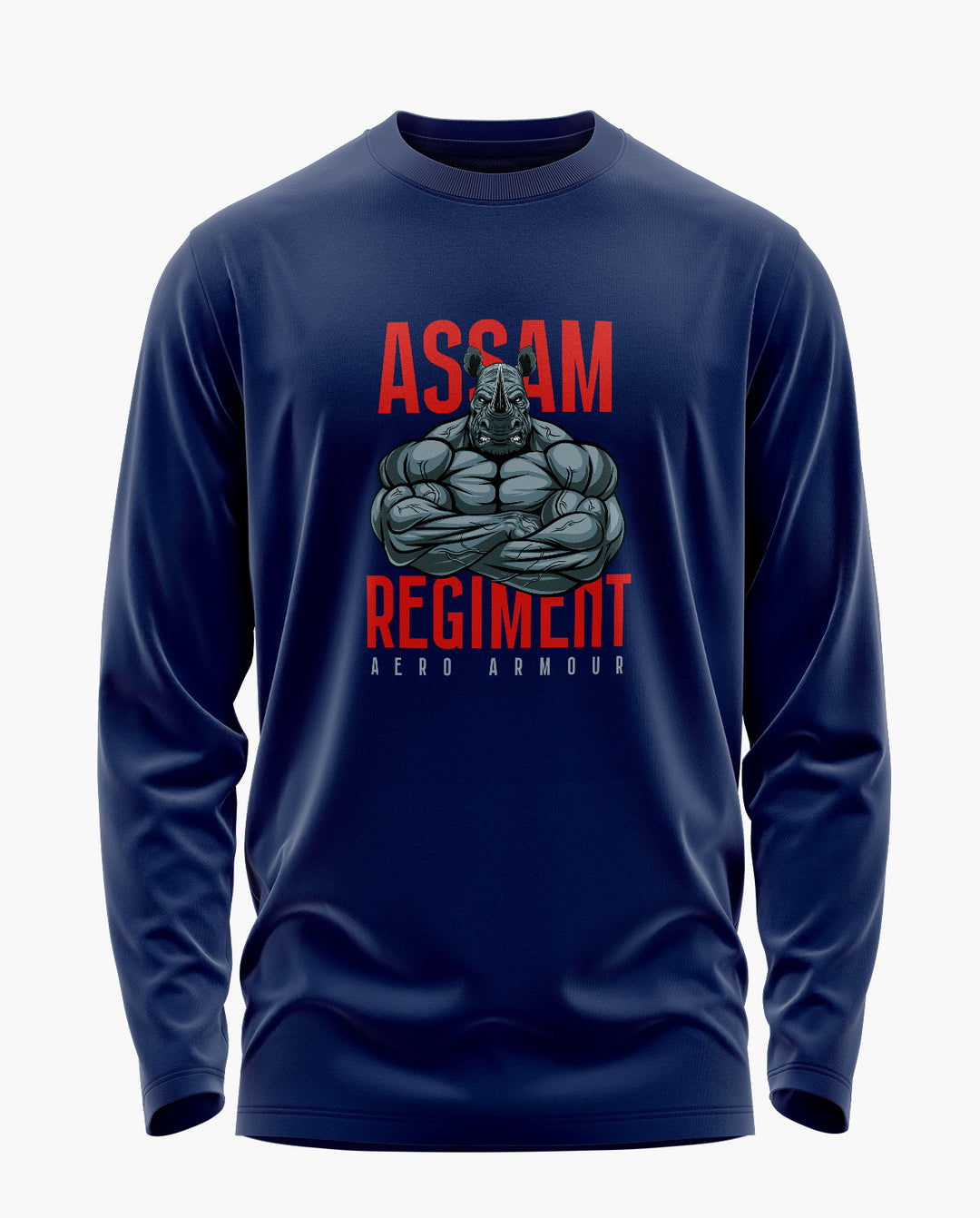 ASSAM RHINOS Full Sleeve T-Shirt