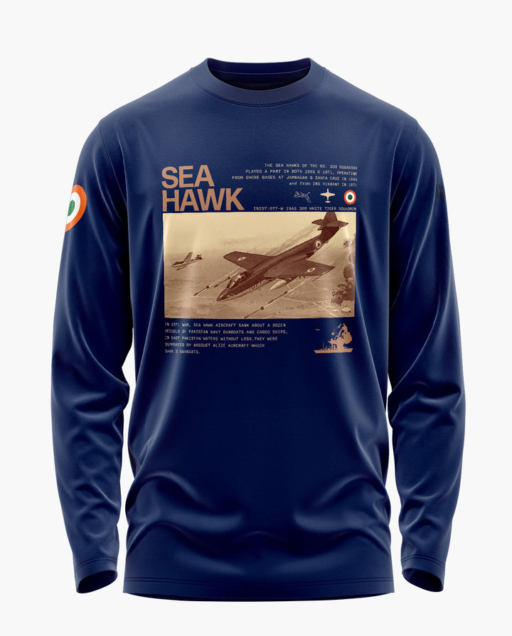 IAF SEA HAWK HERITAGE Full Sleeve T-Shirt