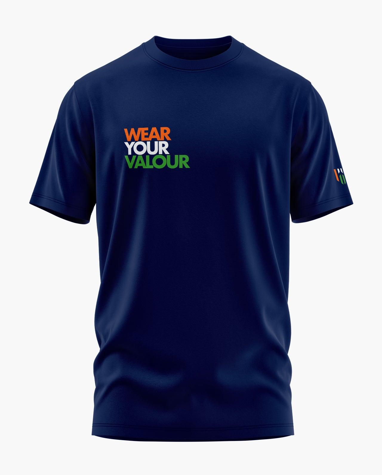 Wear Your Valour India T-Shirt - Aero Armour