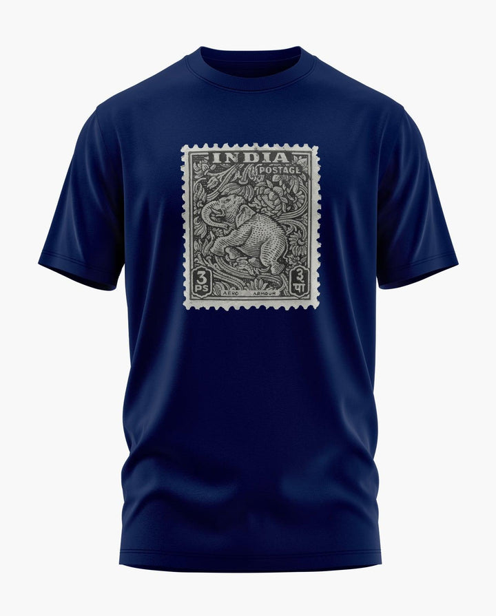 Elephant Postal Stamp T-Shirt - Aero Armour