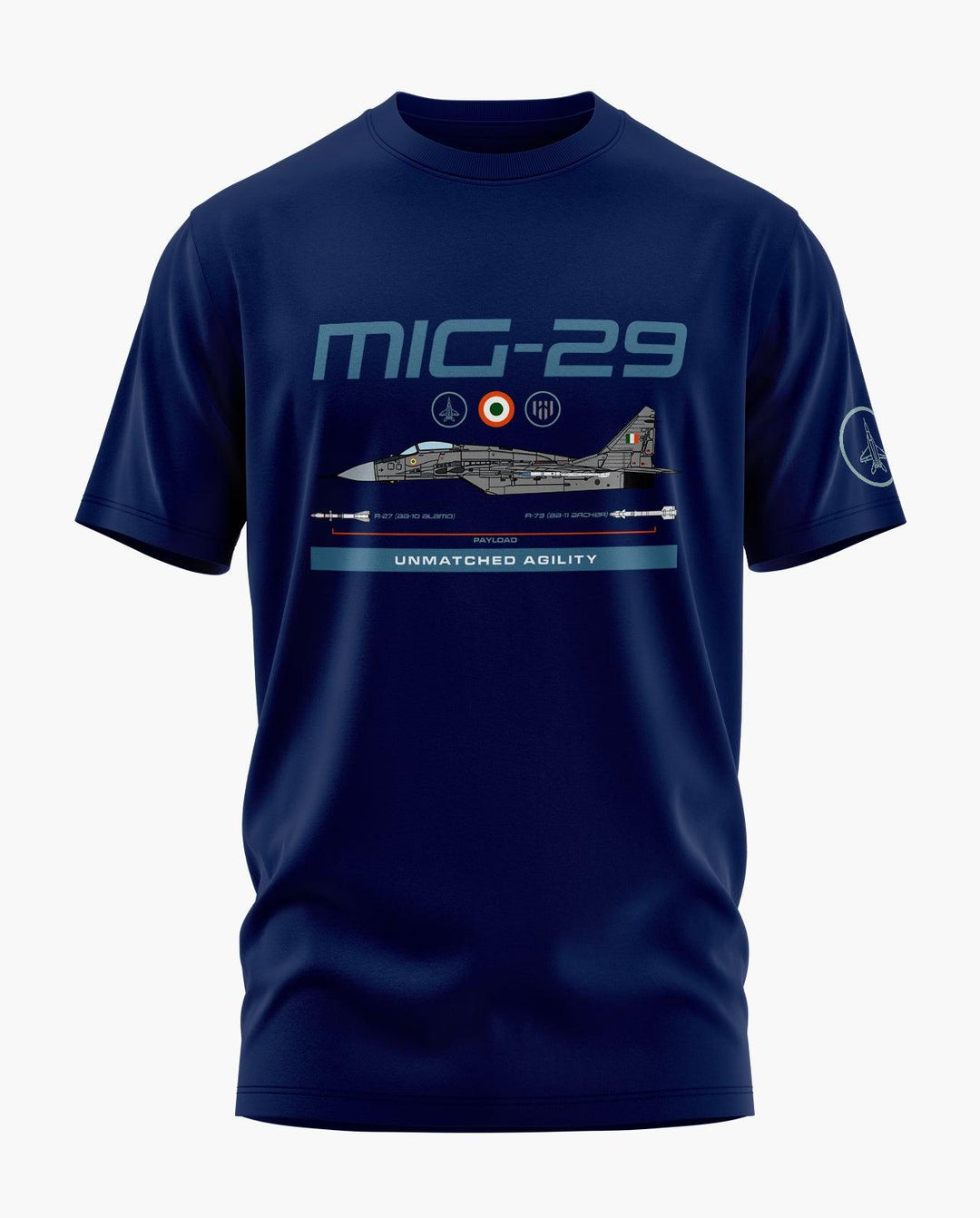 MIG-29 SUPERSONIC BLUEPRINT T-Shirt - Aero Armour