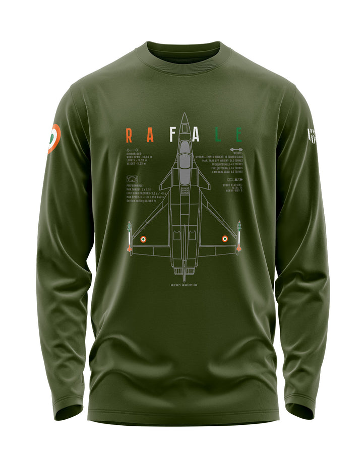 RAFALE- INDIA EDITION Full Sleeve T-Shirt - Aero Armour
