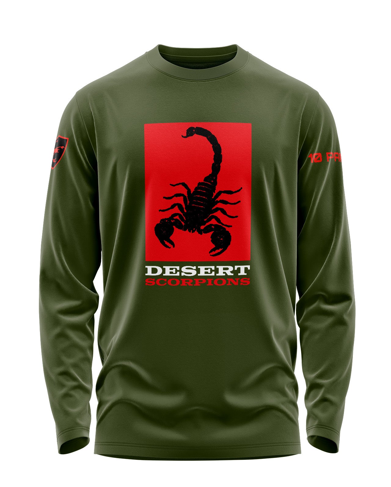 DESERT SCORPIONS-10 PARA SF Full Sleeve T-Shirt