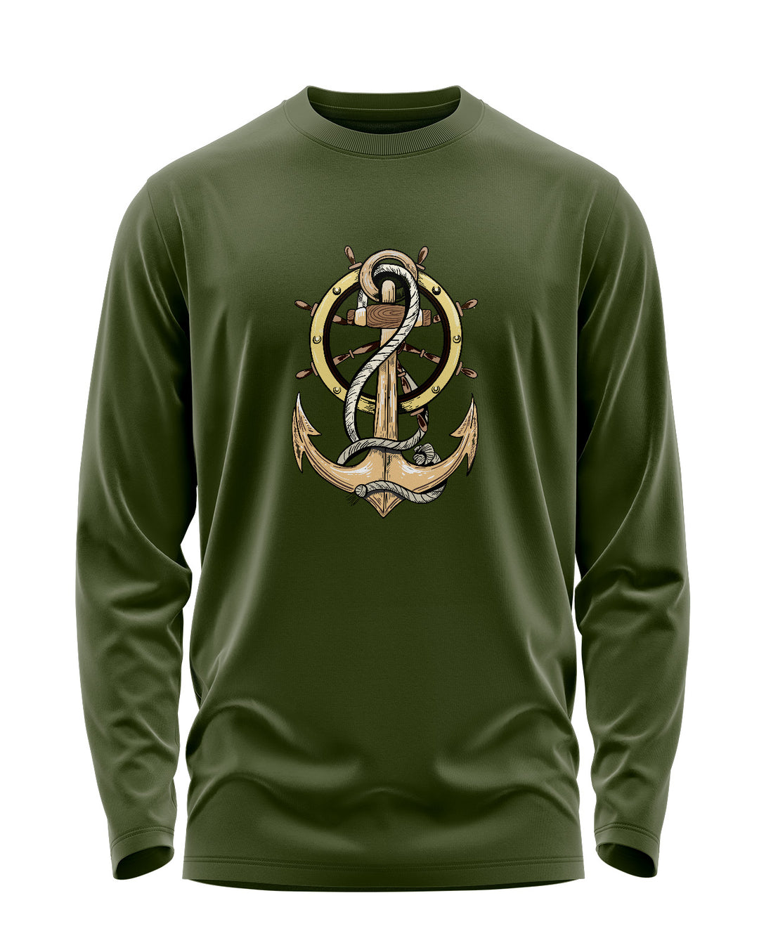 Roped Anchor Full Sleeve T-Shirt - Aero Armour
