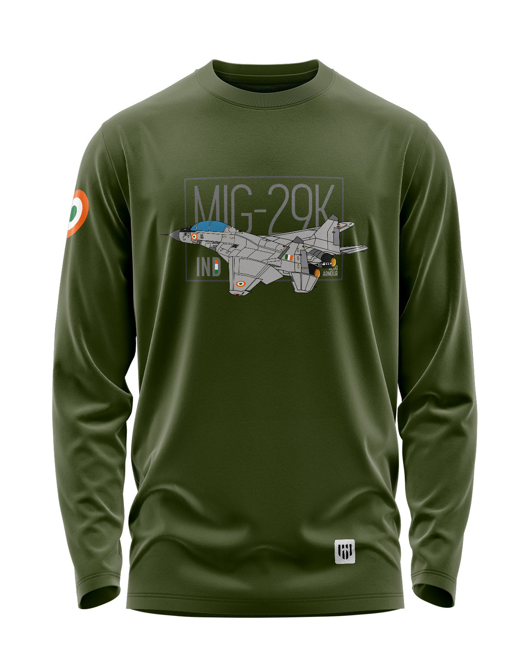 MIG-29K INDIAN NAVY Full Sleeve T-Shirt