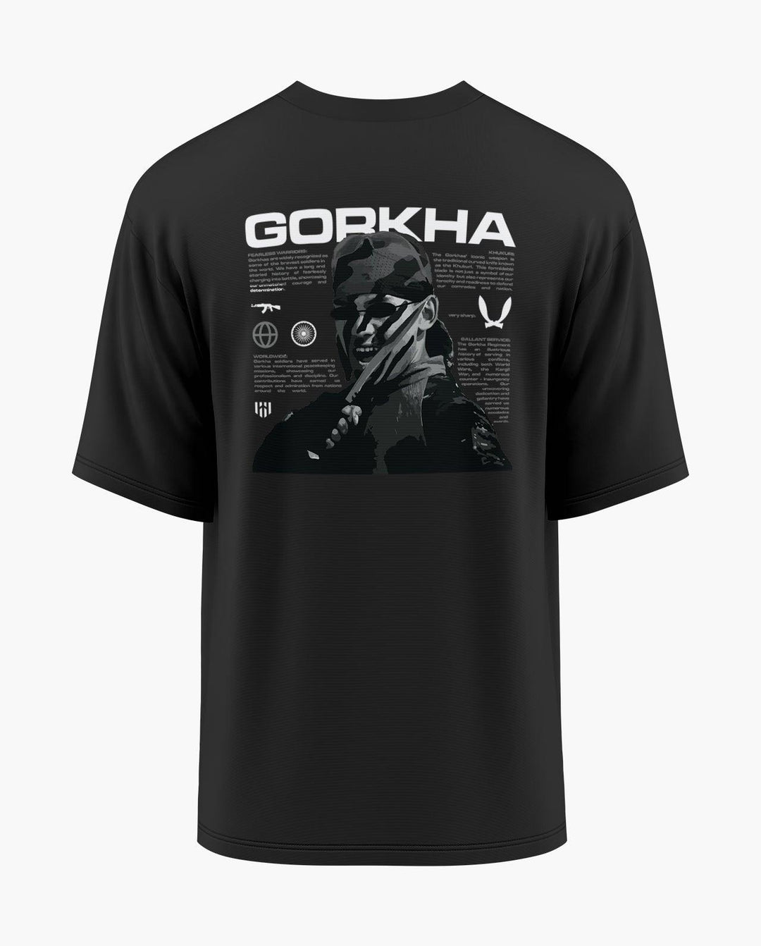 GORKHA Oversized T-Shirt - Aero Armour