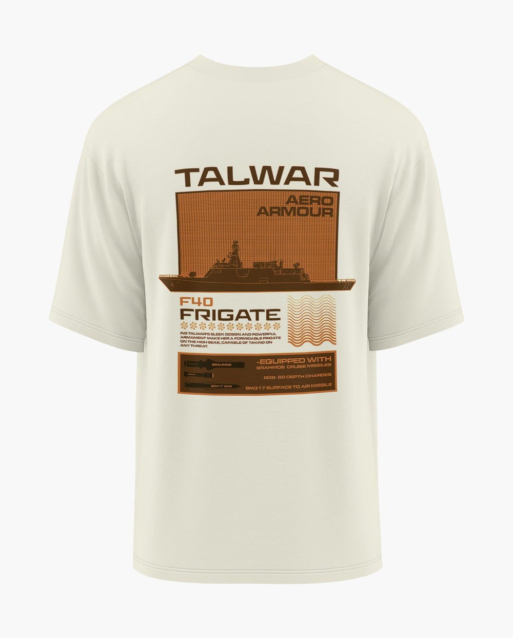 INS Talwar Oversized T-Shirt - Aero Armour