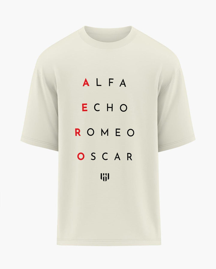 Alpha Echo Romeo Oscar Oversized T-Shirt - Aero Armour