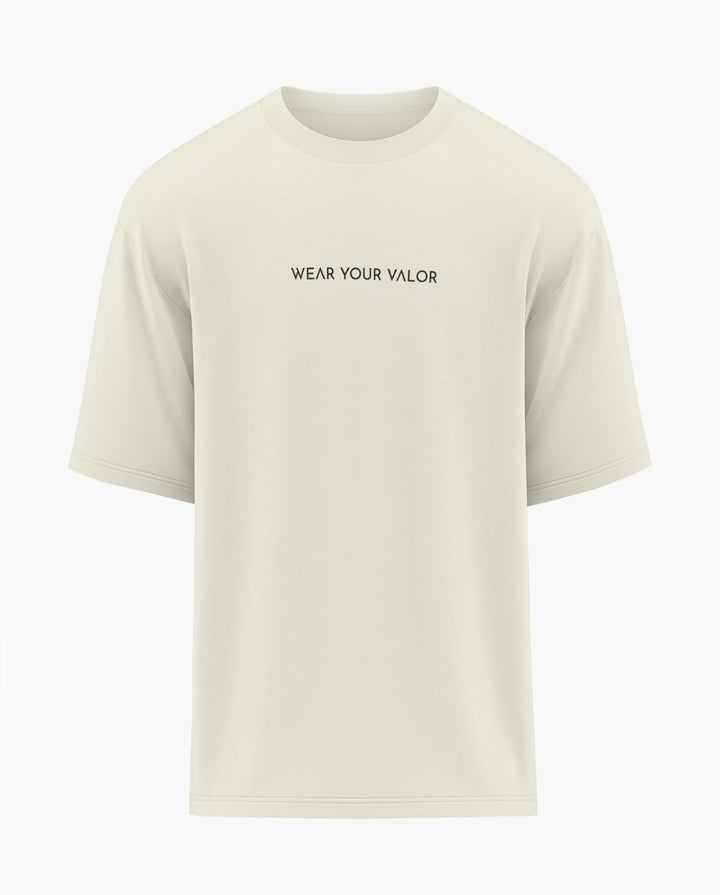 Wear Your Valor Oversized T-Shirt - Aero Armour
