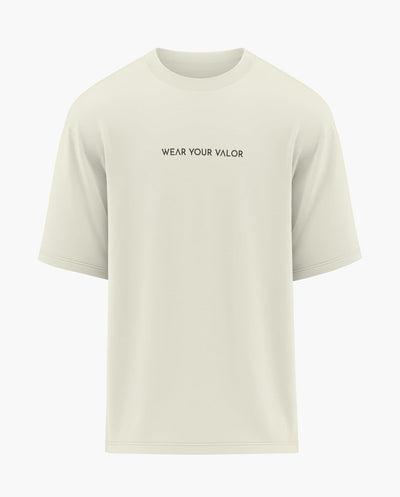 Wear Your Valor Oversized T-Shirt - Aero Armour