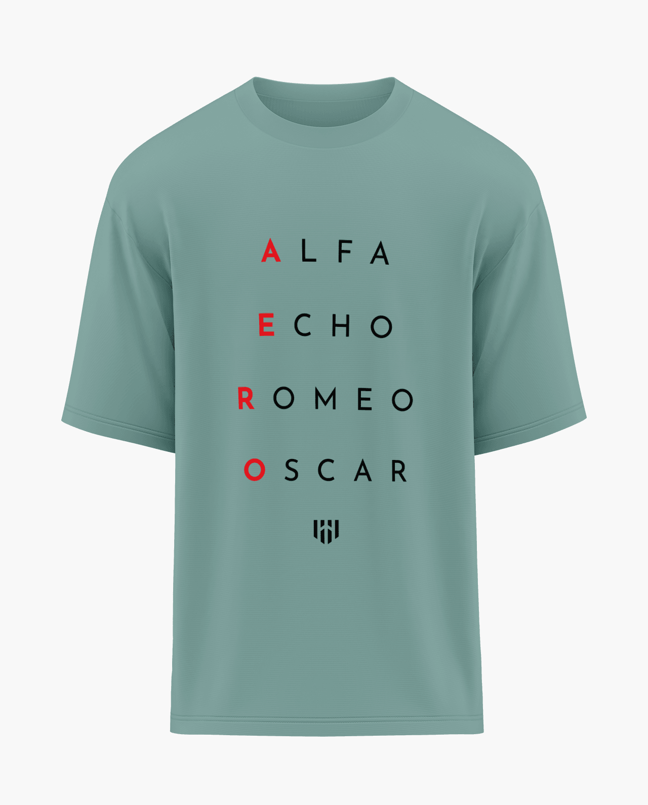 Alpha Echo Romeo Oscar Oversized T-Shirt - Aero Armour