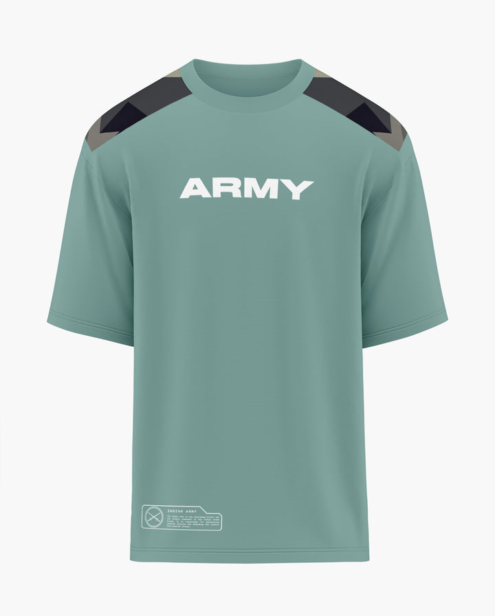Army Pride Camo Oversized T-Shirt - Aero Armour