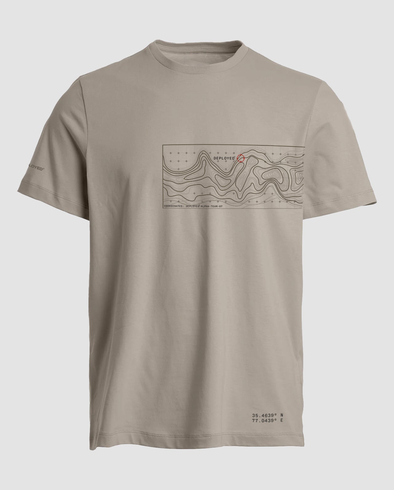 Deployed Into Unknown Territory T-Shirt exclusive at Aero Armour