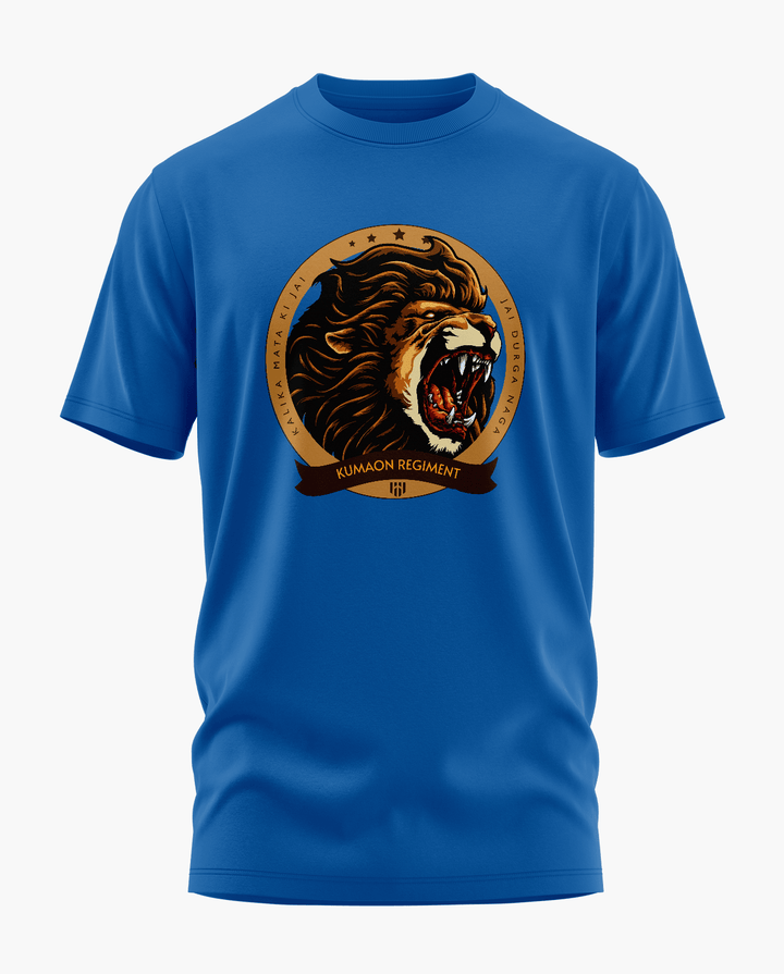 Kumaon Regiment Lion T-Shirt - Aero Armour