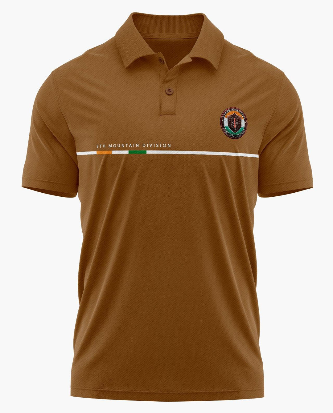 8th Mountain Division Polo T-Shirt - Aero Armour