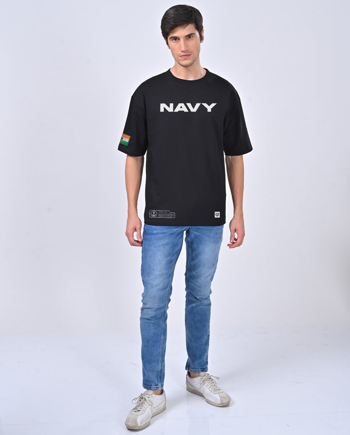 Navy Pride Oversized T-Shirt