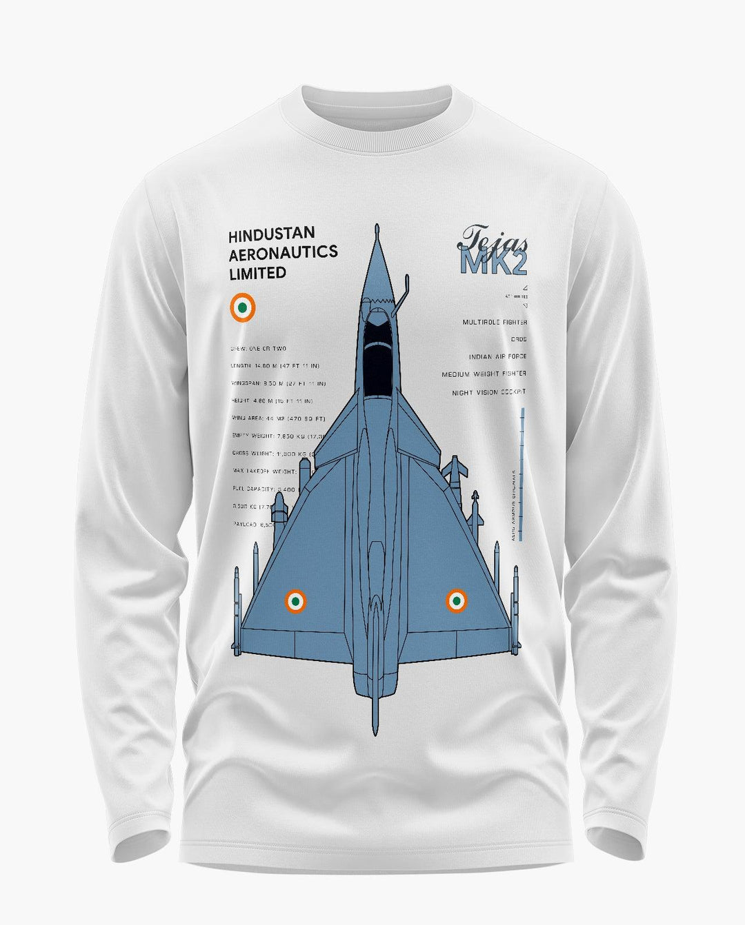 Hal Tejas MK2 Full Sleeve T-Shirt - Aero Armour