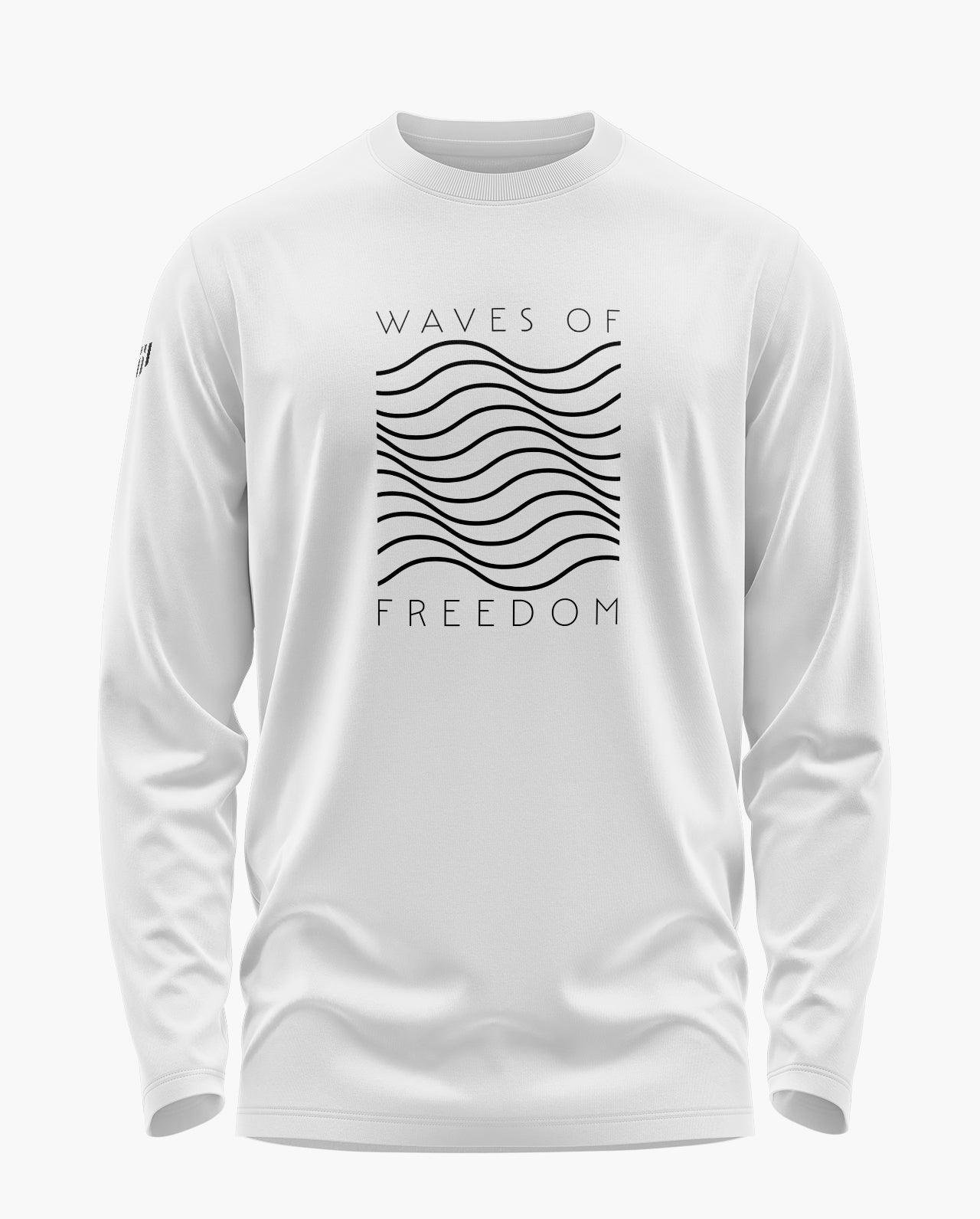 Waves Of Freedom Full Sleeve T-Shirt - Aero Armour
