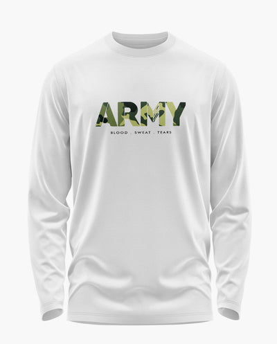 Army Camo Full Sleeve T-Shirt - Aero Armour