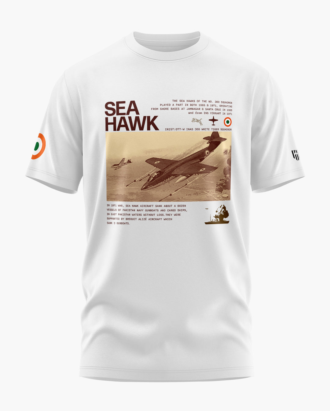 IAF SEA HAWK HERITAGE T-Shirt