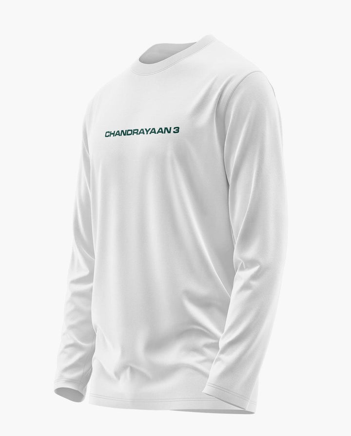 MILESTONE CHANDRAYAAN-3 Full Sleeve T-Shirt - Aero Armour