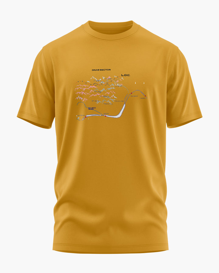 Drass Sector Map T-Shirt