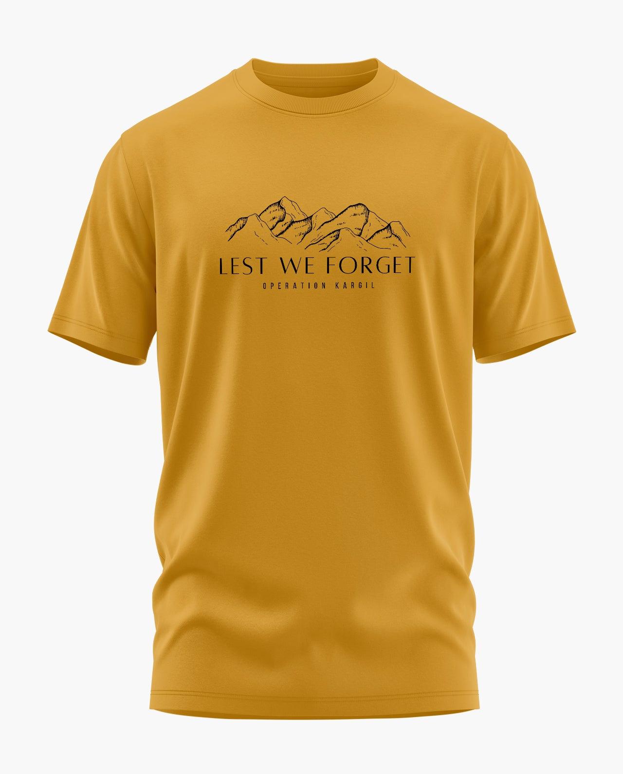 Lest We Forget T-Shirt - Aero Armour
