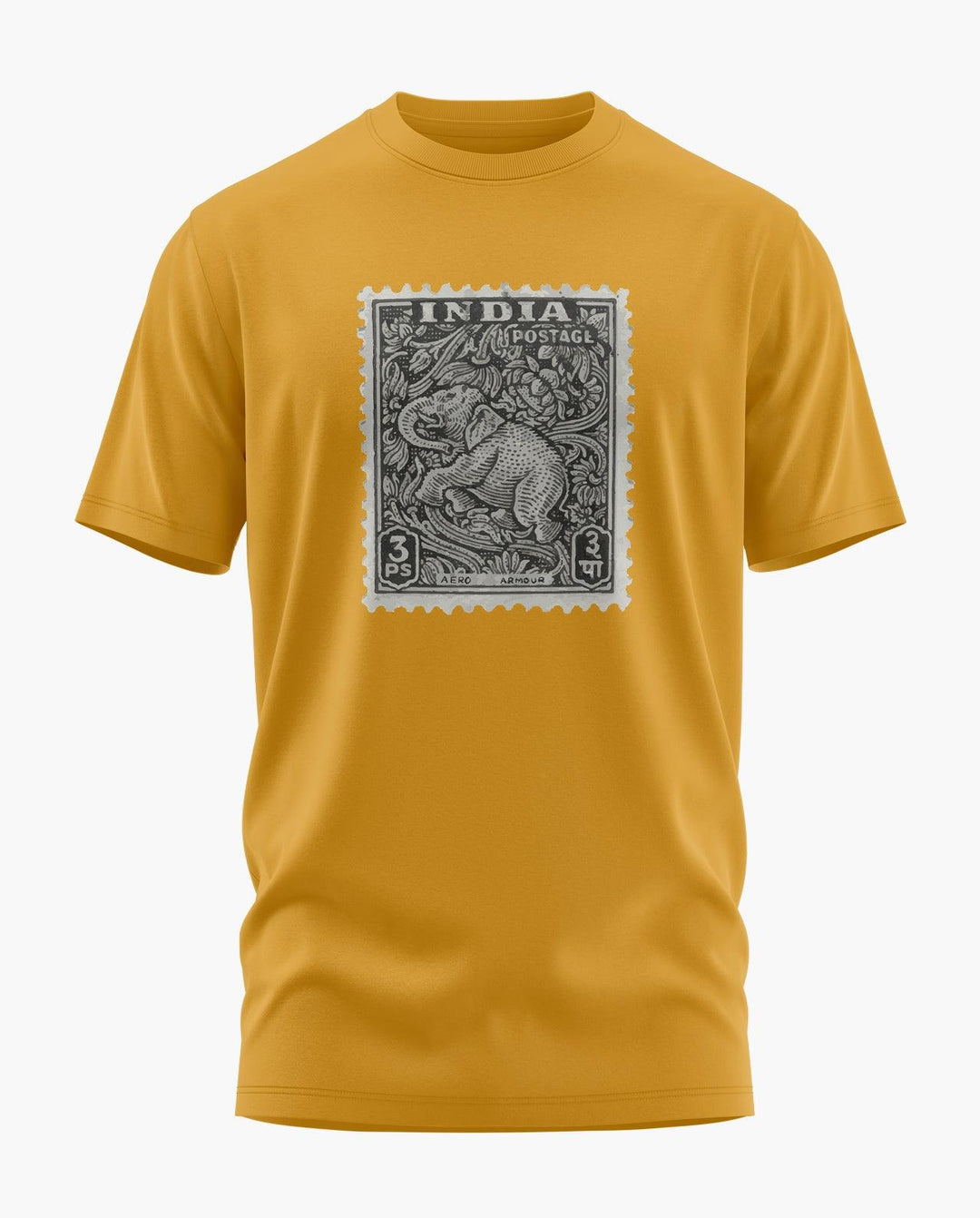 Elephant Postal Stamp T-Shirt - Aero Armour