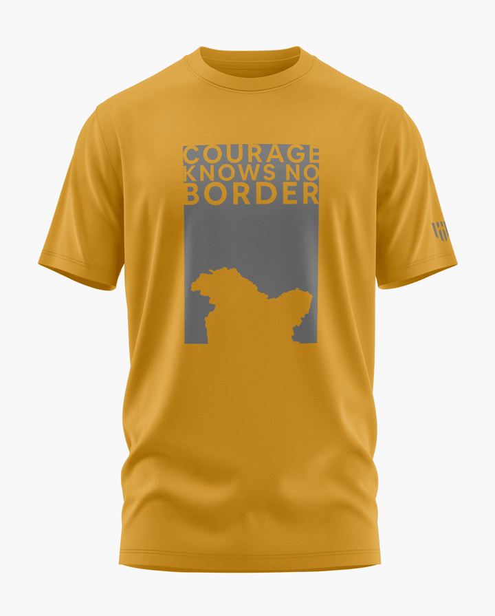 Courage knows no border T-Shirt - Aero Armour