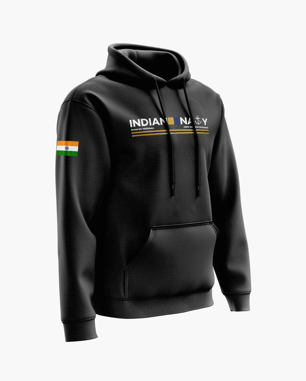 Indian Navy Admiral Hoodie - Aero Armour