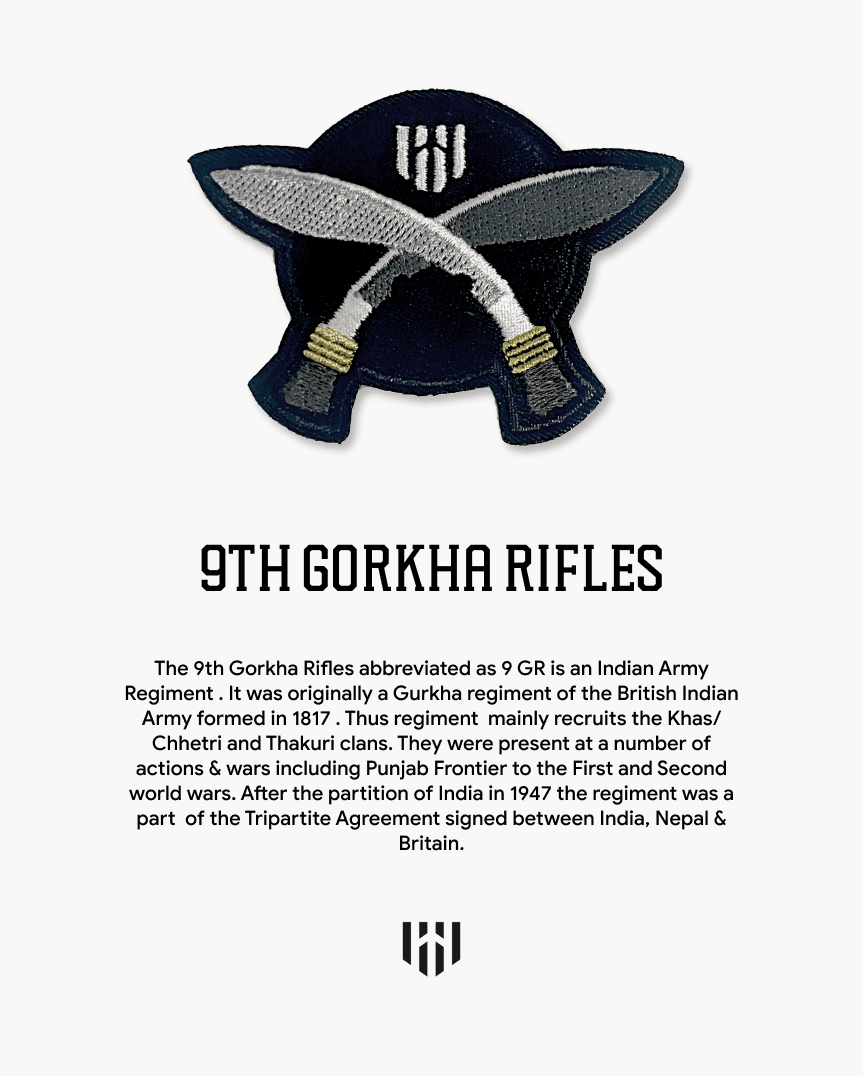 9th Gorkha Rifles Polo T-Shirt - Aero Armour