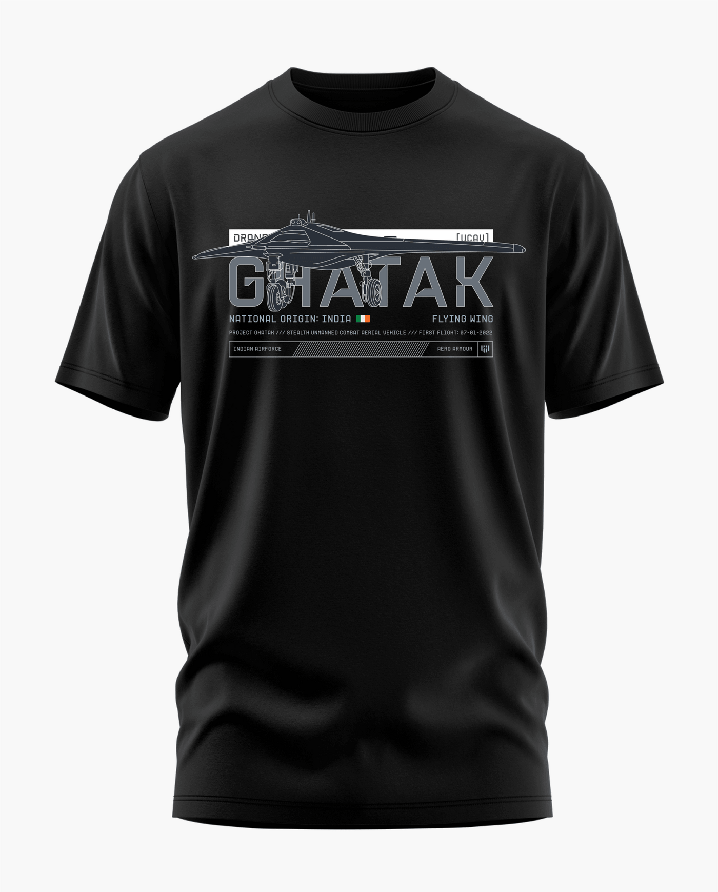 DRDO Ghatak T-Shirt - Aero Armour