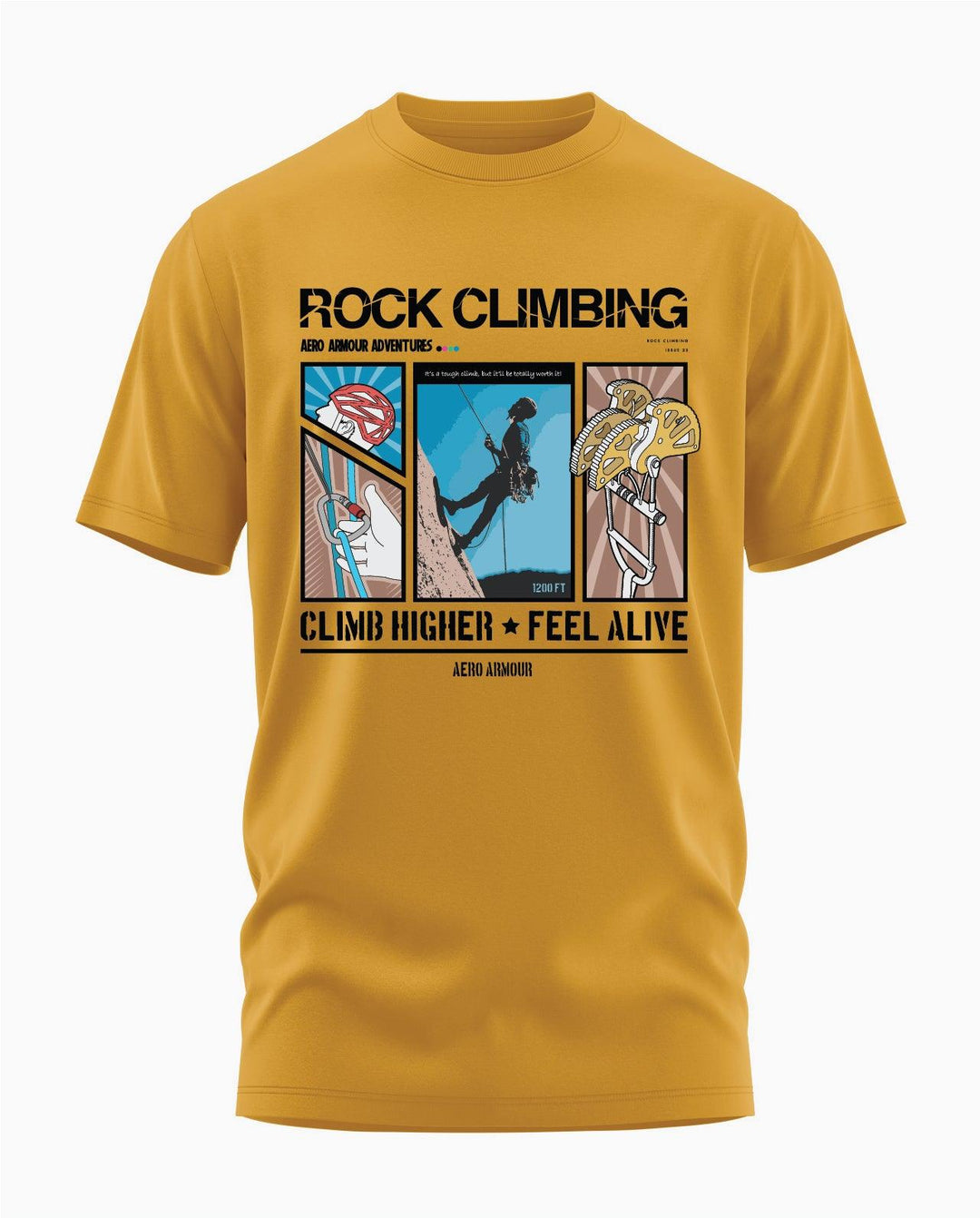 Rock Climbing T-Shirt - Aero Armour