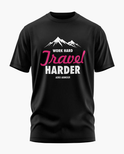 Travel Harder T-Shirt - Aero Armour