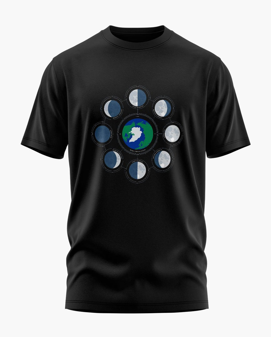Phases of The Moon T-Shirt - Aero Armour