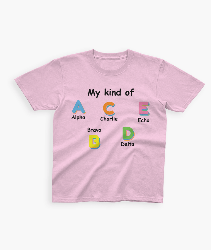 Pilot's Alphabet Kids T-Shirt - Aero Armour